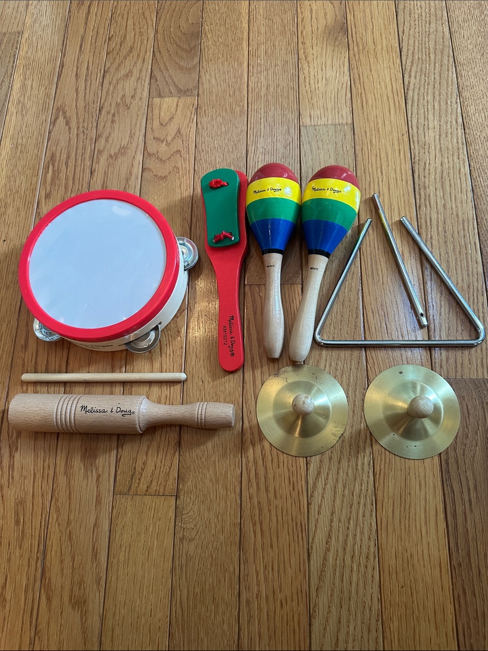 Melissa & Doug - Musical Instrument Set - Red, Yellow, Green, Blue